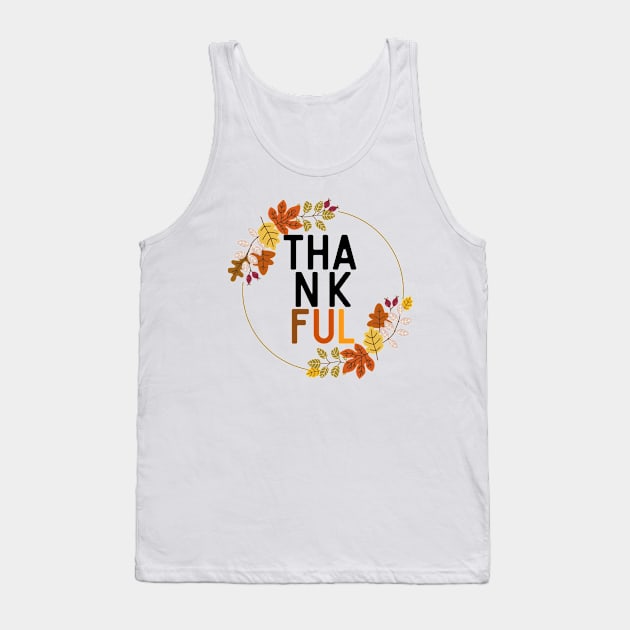 thankful Tank Top by Fashion planet